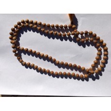 Sandalwood and Silver Chanting Beads